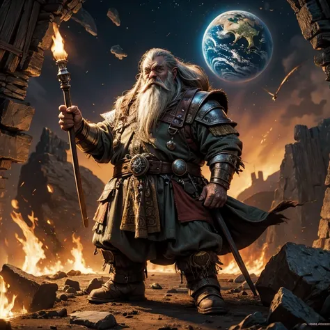 the earth in the hand of the evil dwarf