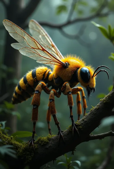 creature that combines bee and centipede