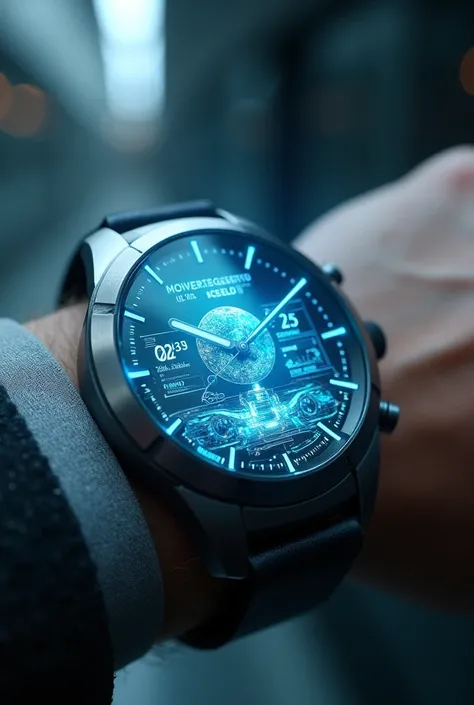 Holographic watch