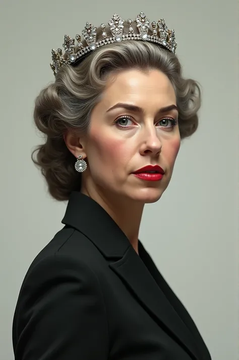 create veronica with queen elizabeth&#39;s face