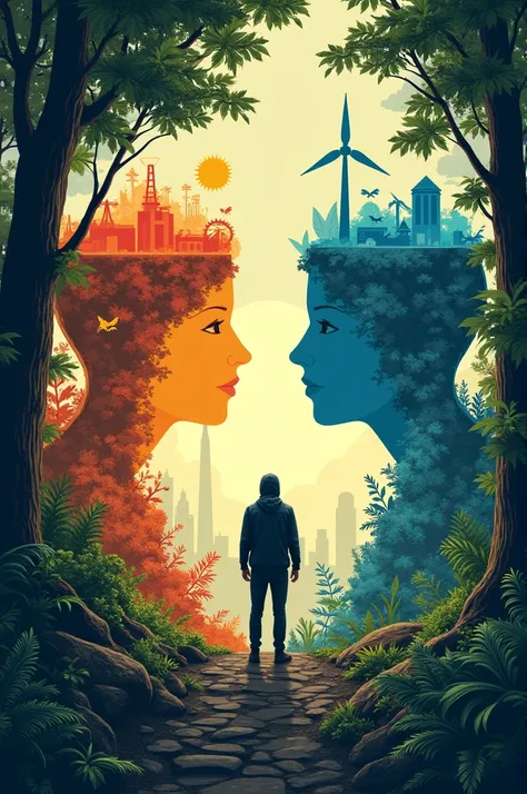 poster: relationship with the environment negative and positive