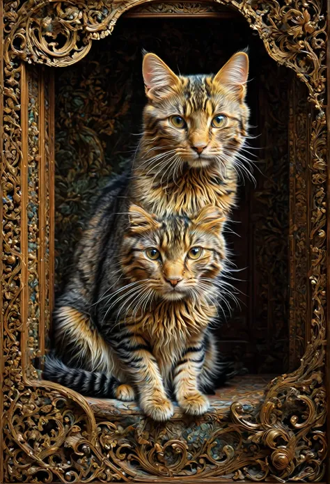 cat, Best Quality, masterpiece, so beautiful, Perfect composition, complicated details, Super detailed