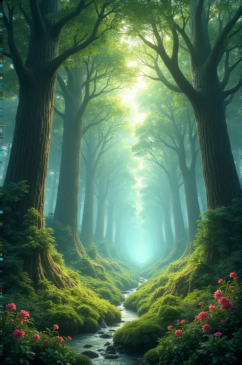 an image of a beautiful forest in your opinion