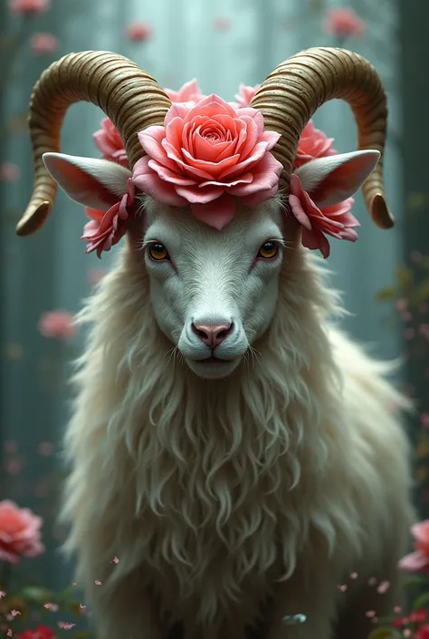 hybrid of rose and goat