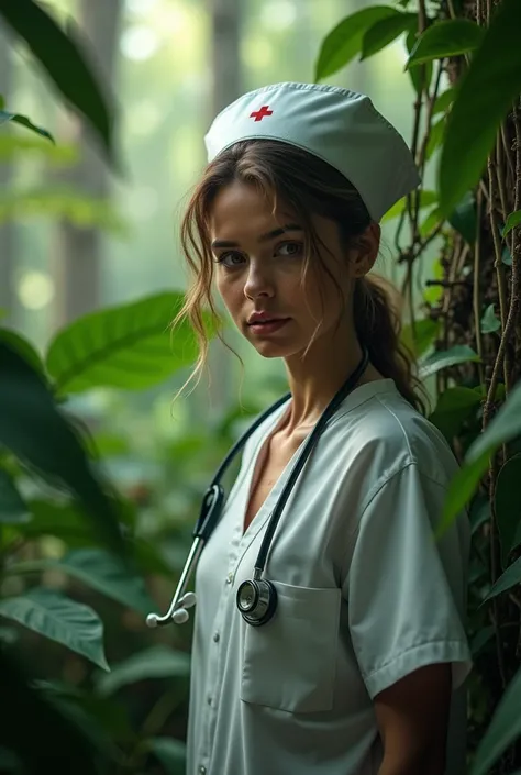 nurse facing new challenges in the jungle