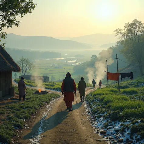 winter morning bangladesh