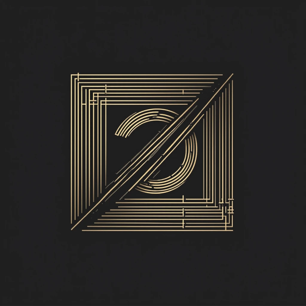 design a contemporary typographic logo for "maryzim" where letters are deconstructed and rebuilt using only straight lines and c...