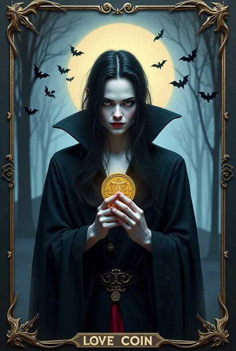 tarot one coin card twiligh saga themed