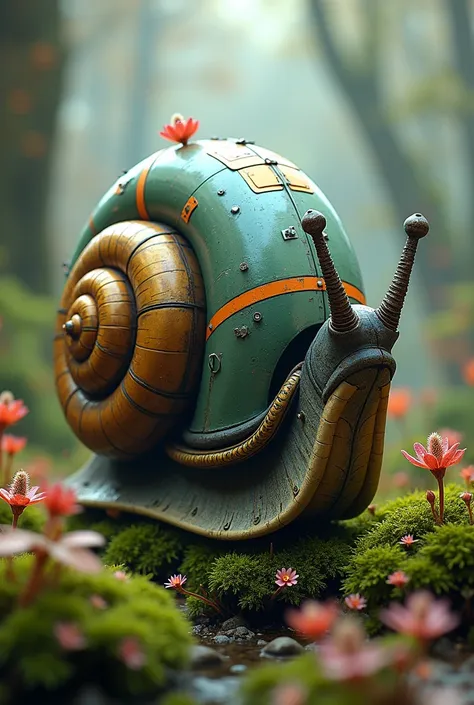 tetrobot and co as a snail