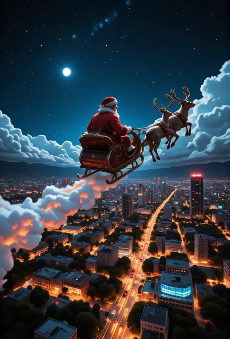 {
"title": "Santa Claus and the Sleigh in Flight over Mexico City ",
"Description": {
" Setting ": " Santa Claus flying ...