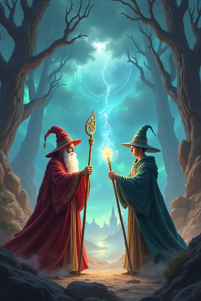 2 wizards on an adventure