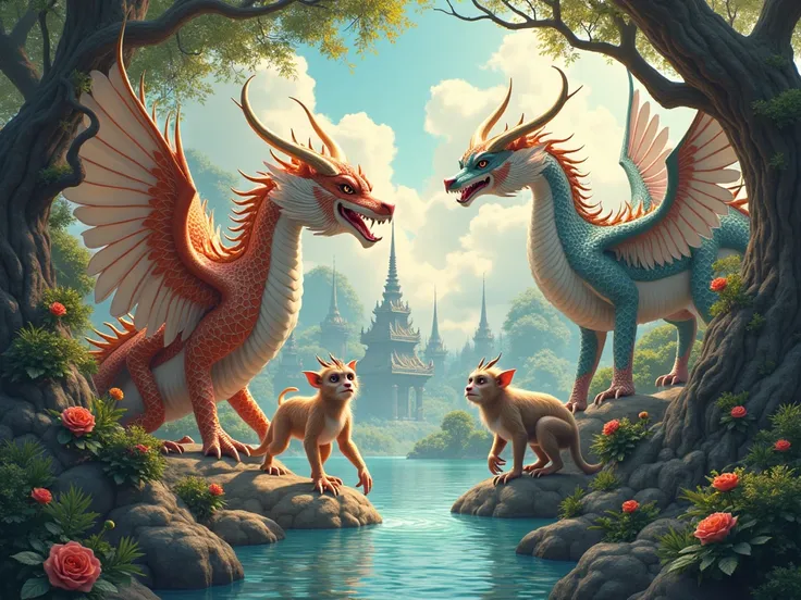 fantasy creatures in thai literature