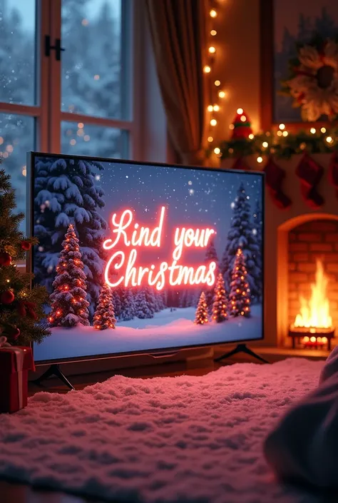 An image with a Christmas message for all our Followers from LCD Television