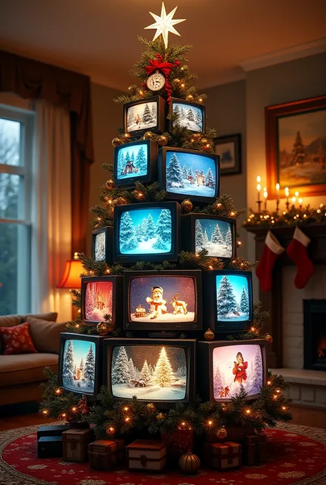 I want a television Christmas tree