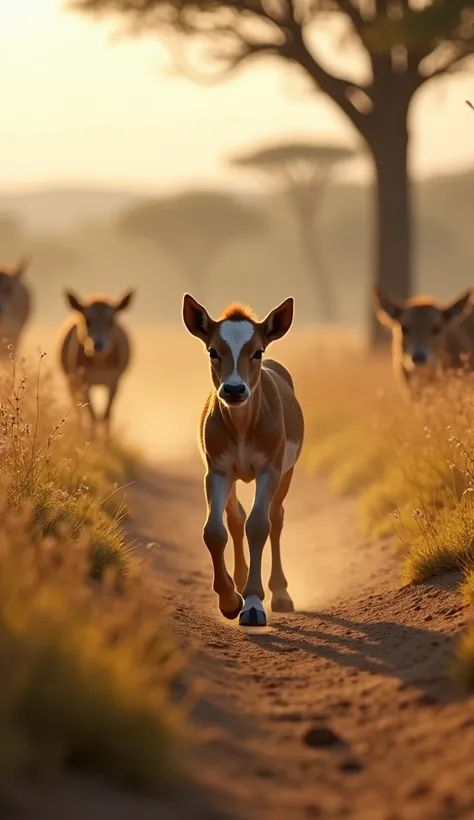A peaceful safari takes a heart-racing turn when a baby unexpectedly enters the scene—what happens next will leave you speechles...