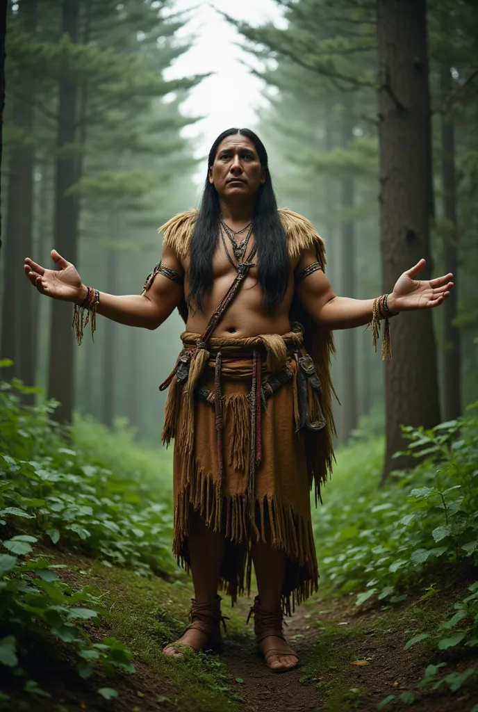 apache indian thanking the forest for life