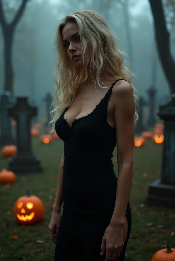 Blonde wavy . her, straight curls, here liegen über den Brüsten, 18 years old, girl, 1,60 m tall, nice butt , round butt, big...