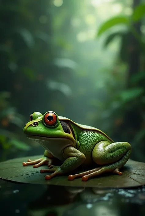 One frog