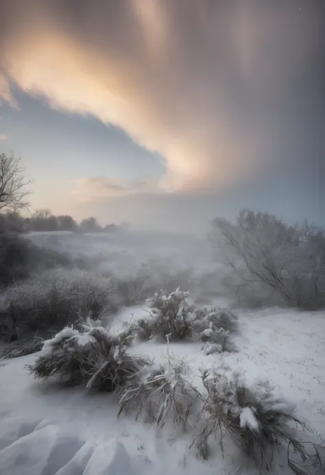 landscape of blizzard