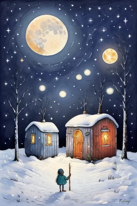 ✨✨✨
bizarre winter fantasy , the magic ice shape of the disco bowl , curved moon , emitting soft light , filigree
✨✨✨
bizar...