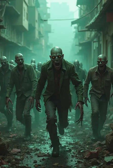 Let the zombies come out from behind