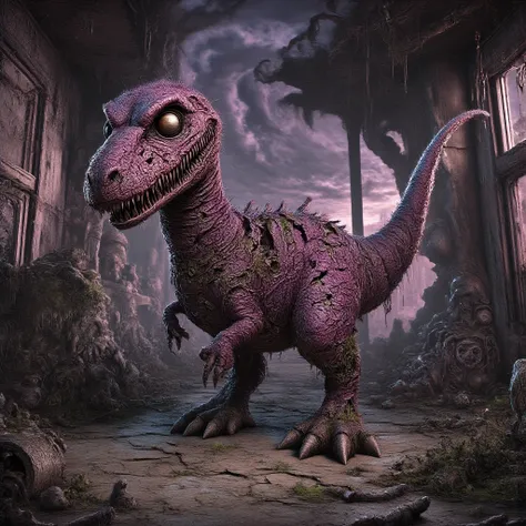 Barney The Purple Dinosaur: Dark and Decrepit: