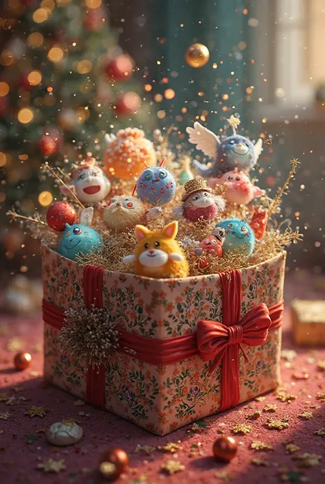 15 picture in gift box image create