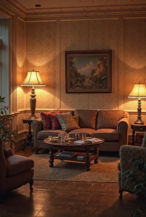 Background for an interview for my laptop that I can use when doing an interview make it warm and cozy don't put any people in i...