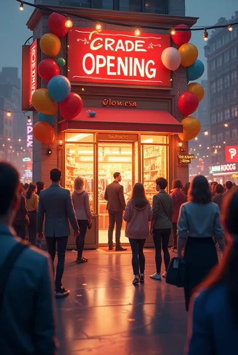store opening