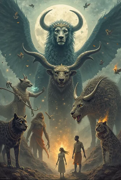 Believe me at , Hermes , Osiris , Libra , Loki ,Tezcatlipoca and Anansi . In beasts