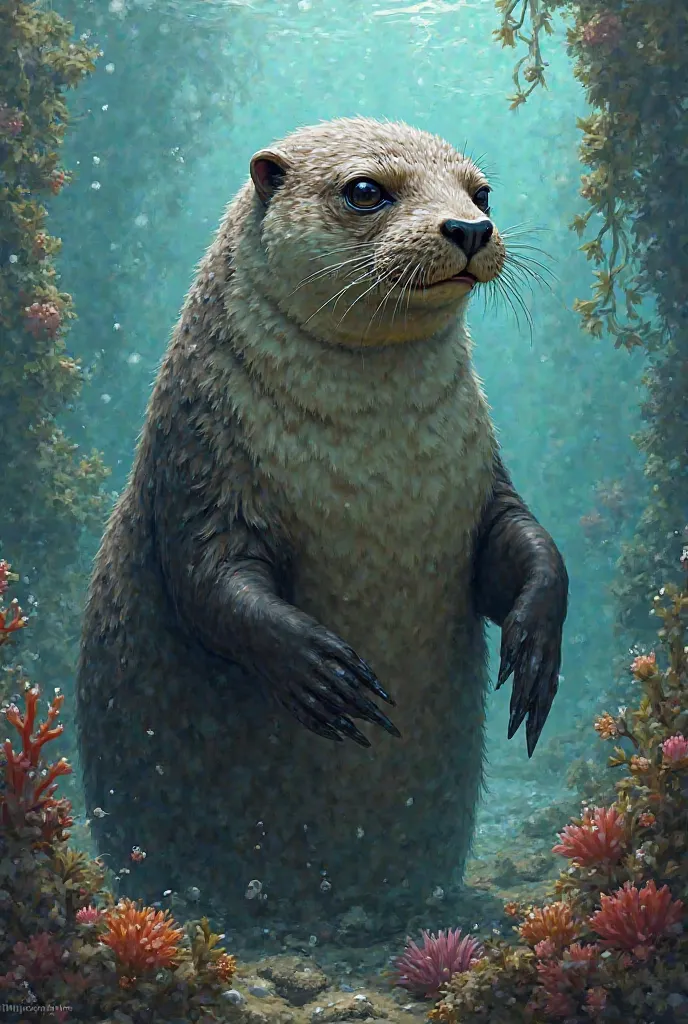 Worker otter seal
