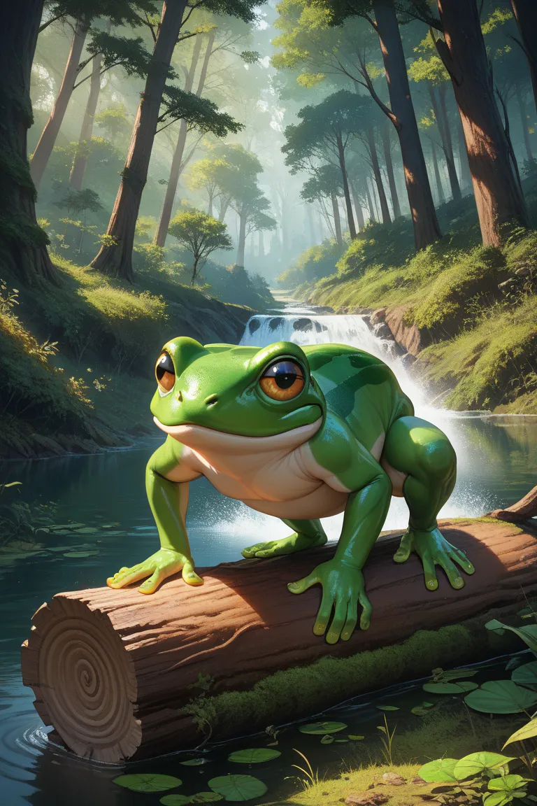 Frog　Immortal　Frontal animation