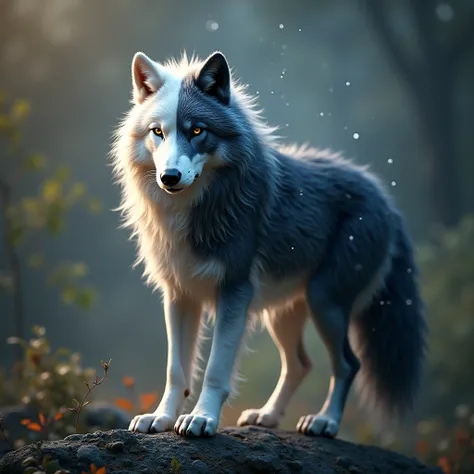 Yin Yang Wolf, origin of the word White