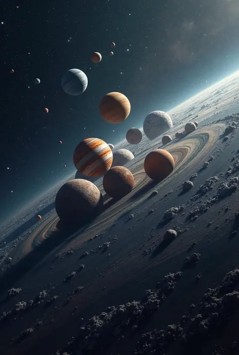 Aligned planets