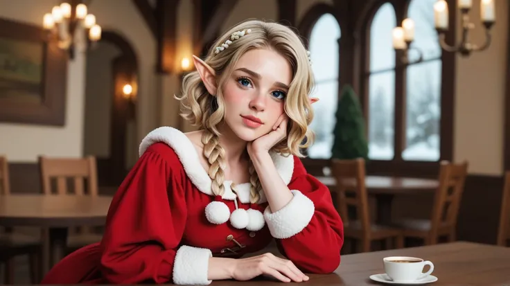score_9, score_8_up, score_7_up, cinematic film still, no make up, winter outfit, blush, head tilt, chill bumps, approaching per...