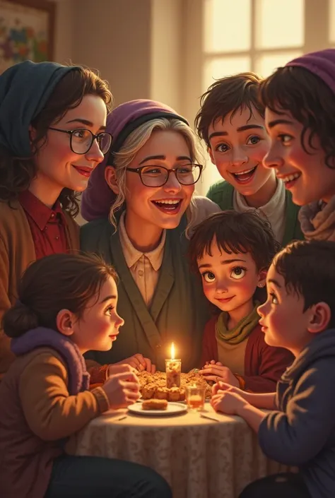 make it more natural like a different perspective of people of jewish