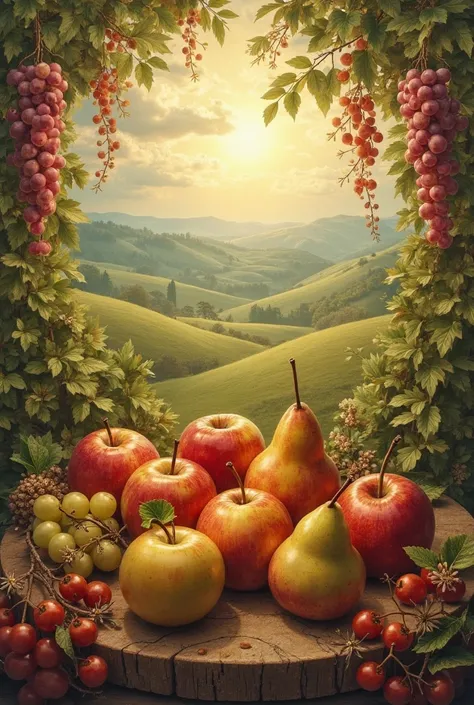 An image of first fruits that refers to God's provision