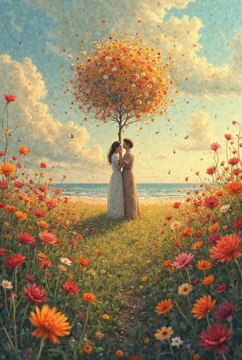 I was a seed in an open field (I grew for you) And I grew into a thousand flowers around you (and I accompanied you). Bottling u...