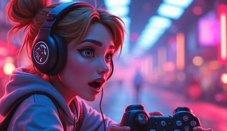 "A vibrant thumbnail for a gaming video. An iconic video game character is positioned on the side of the image, with a dynamic a...