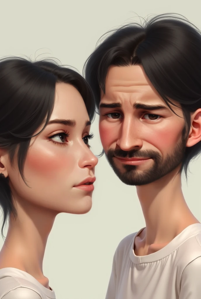 Improve the characters' faces a little