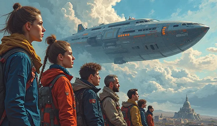 Use EVA painting style to paint Tomorrow's Ark characters