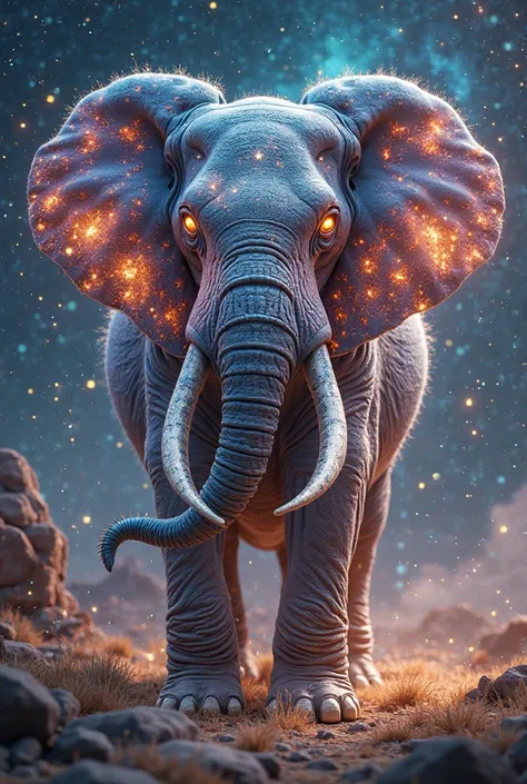 elephant with Galaxy power