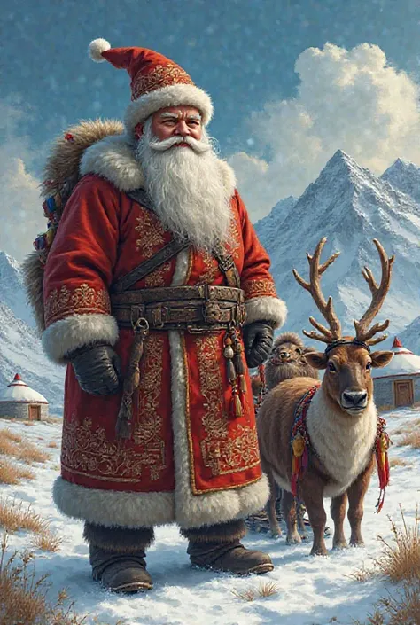 Mongolian santaclaus