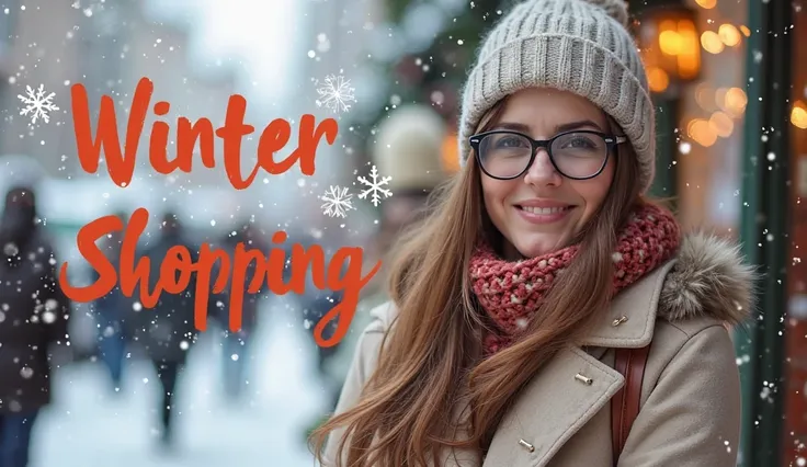 To create the best thumbnail for your winter shopping vlog, focus on excitement, curiosity & urgency. Use bold fonts, bright col...