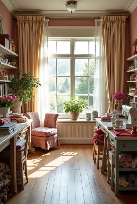 I want an image for a shop that specializes in making curtains and blackout blinds.
