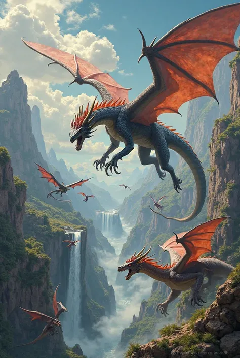 Maintenant passe aux autres dragons