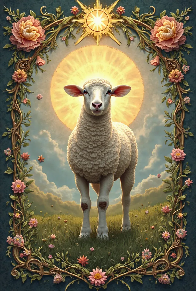 Create a coat of arms for Christ's sheep 