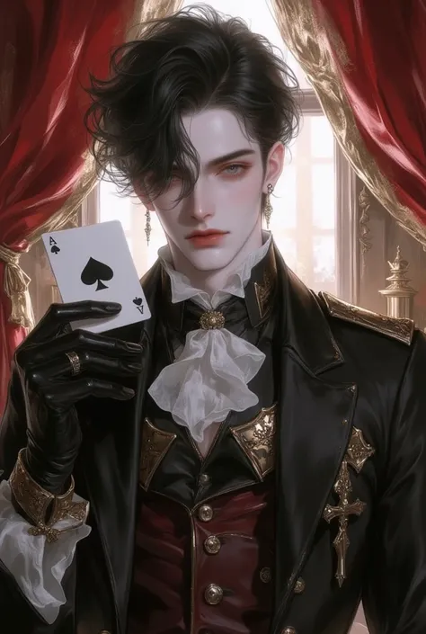 (걸작), (quality), VERY DETAILED, ((A man)), perfect face, Beautiful Face,Very detailed face,(black hair man:1.3),(Without Garma )...
