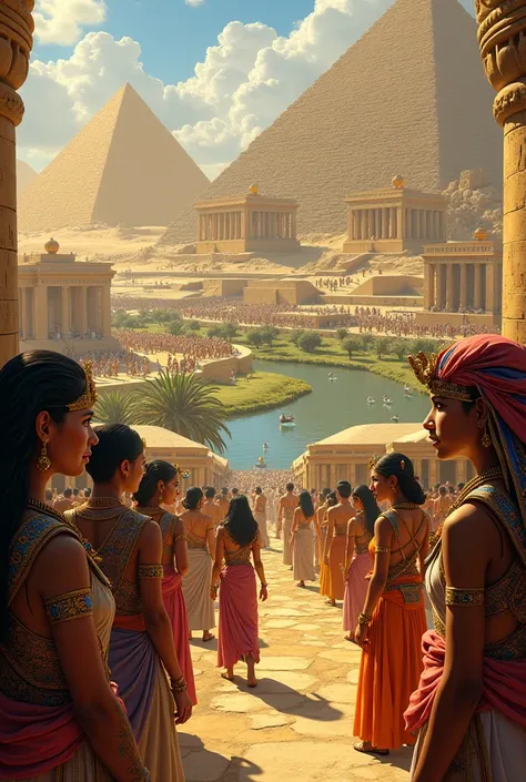 pictures for the Egyptian people before 1000 year ago