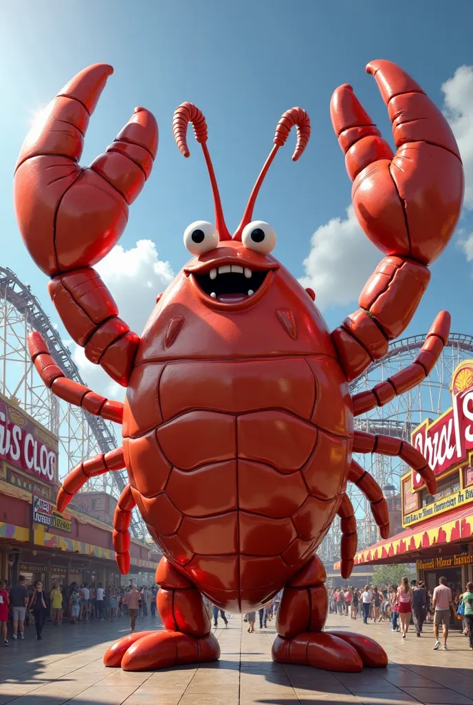 The lobster from sixflags great America 